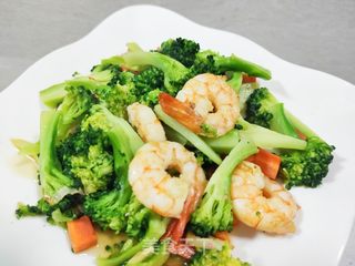 虾仁西蓝花的做法步骤:15