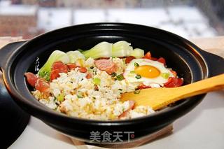 煲仔饭的做法步骤:9