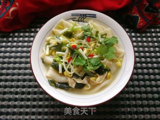 葱油烩面的做法步骤:16
