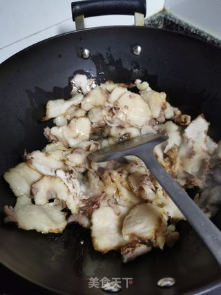 牛肉回锅肉的做法步骤:8