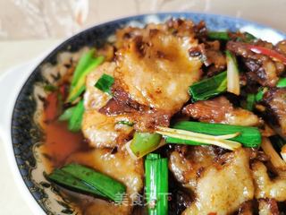 牛肉回锅肉的做法步骤:14