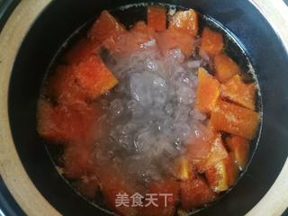 木瓜炖银耳的做法步骤:8