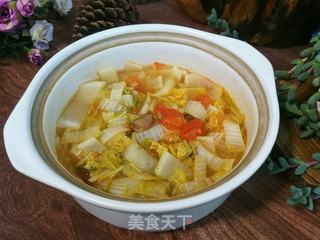 番茄白菜炖萝卜的做法步骤：10