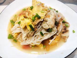 番茄金针菇烧豆腐的做法步骤:11