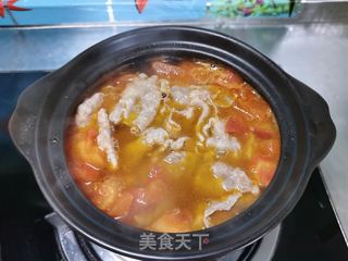 蕃茄肥牛煲的做法步骤：7