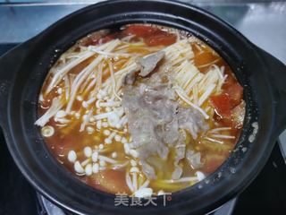 蕃茄肥牛煲的做法步骤：8