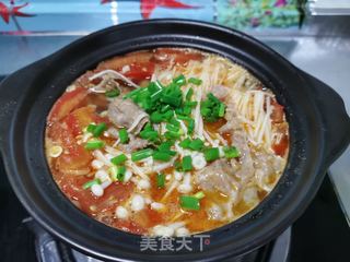 蕃茄肥牛煲的做法步骤：9