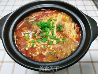 蕃茄肥牛煲的做法步骤：10