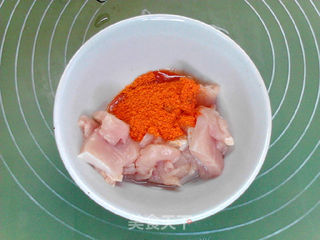 新奥尔良烤鸡肉土豆的做法步骤:3