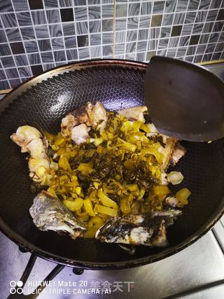酸菜鱼的做法步骤:4
