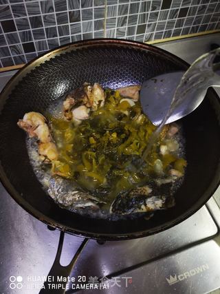 酸菜鱼的做法步骤:5