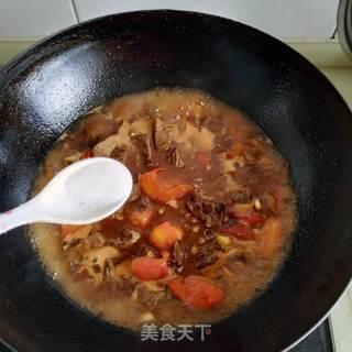 西红柿炖牛肉的做法步骤:14