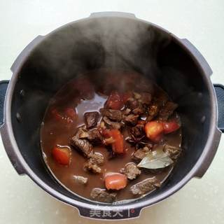 西红柿炖牛肉的做法步骤:15