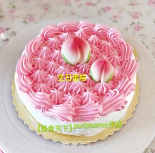 生日蛋糕的做法步骤:21