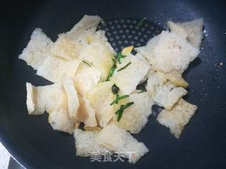 炒皮肚的做法步骤:7