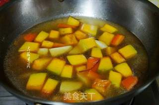 芋头炖南瓜的做法步骤:4