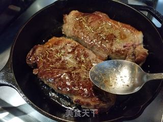迷迭香牛排的做法步骤:6