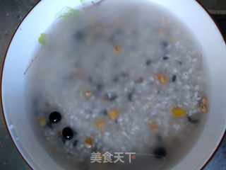 南瓜八宝饭的做法步骤:3