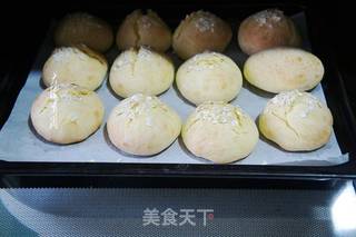 奶香烤饼的做法步骤:8
