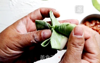 花式饺子——象形白菜饺的做法步骤:8