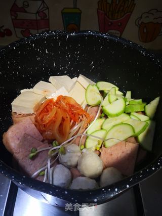 部队锅的做法步骤:5