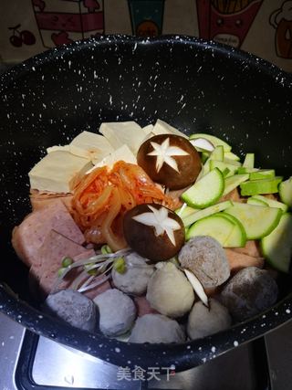 部队锅的做法步骤:6