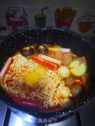 部队锅的做法步骤:9