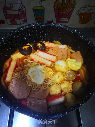 部队锅的做法步骤:12
