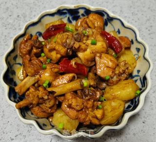 土豆烧鸡腿的做法步骤:14