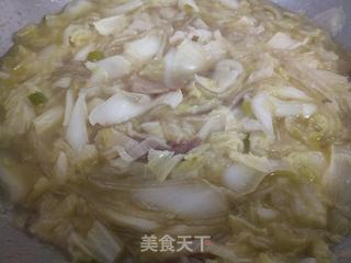 酸菜白菜粉条汤的做法步骤：9