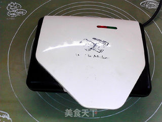 快手香橙华夫饼的做法步骤:7
