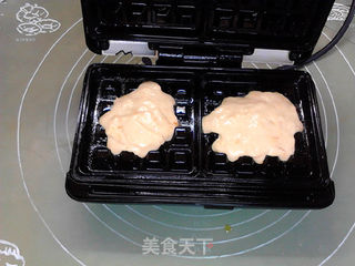 快手香橙华夫饼的做法步骤:8