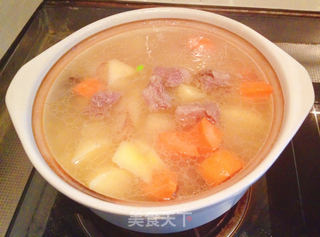 土豆胡萝卜炖牛腩的做法步骤:4