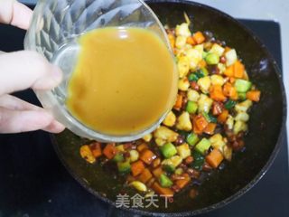 简单易学的家常菜宫保鸡丁❗️(鸡肉滑嫩超级下饭)的做法步骤:11