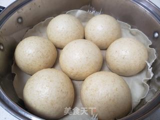 杂粮面馒头的做法步骤:8