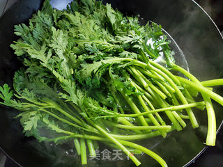蚝油皇帝菜的做法步骤:5