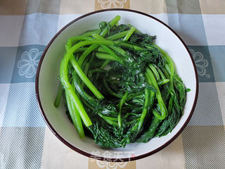 蚝油皇帝菜的做法步骤:6