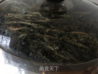 晒客家版梅干菜的做法步骤：17