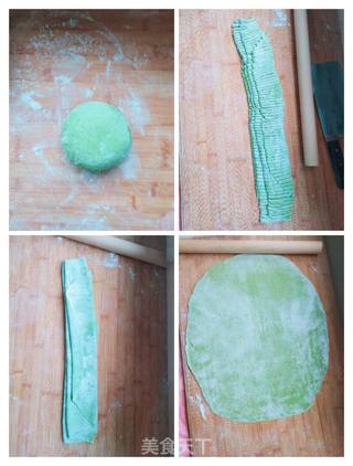 大虾、菠菜手擀面的做法步骤:5