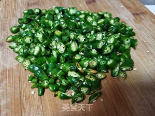 线椒炒芥菜丝的做法步骤:4