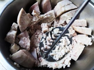 福建小吃炸芋粿的做法步骤:3