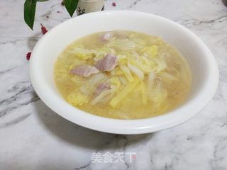 白菜土豆汤的做法步骤：7