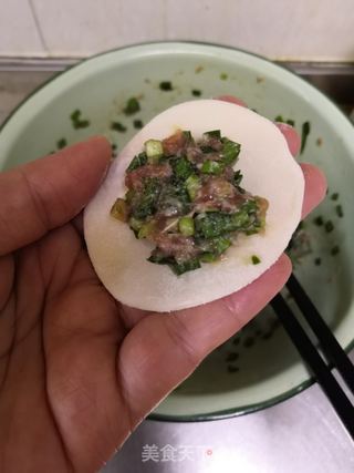 韭菜饺子的做法步骤:7