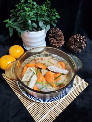 鱼饼炖胡萝卜的做法步骤:9