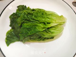 蒜蓉蚝油生菜的做法步骤:5