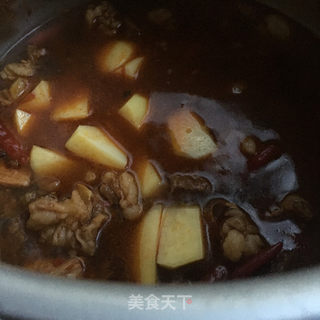 牛肉炖土豆的做法步骤：12