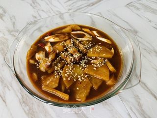 火麻仁年糕土豆烧肉的做法步骤：6