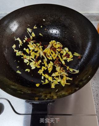 鱼香白菜的做法步骤:8
