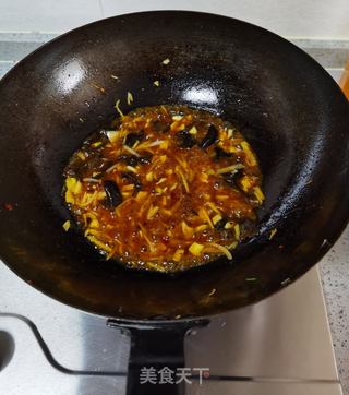 鱼香白菜的做法步骤:10