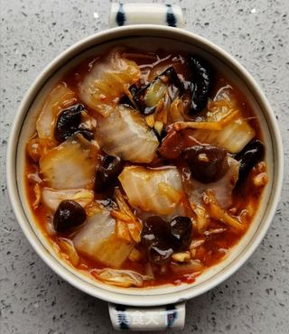 鱼香白菜的做法步骤:13